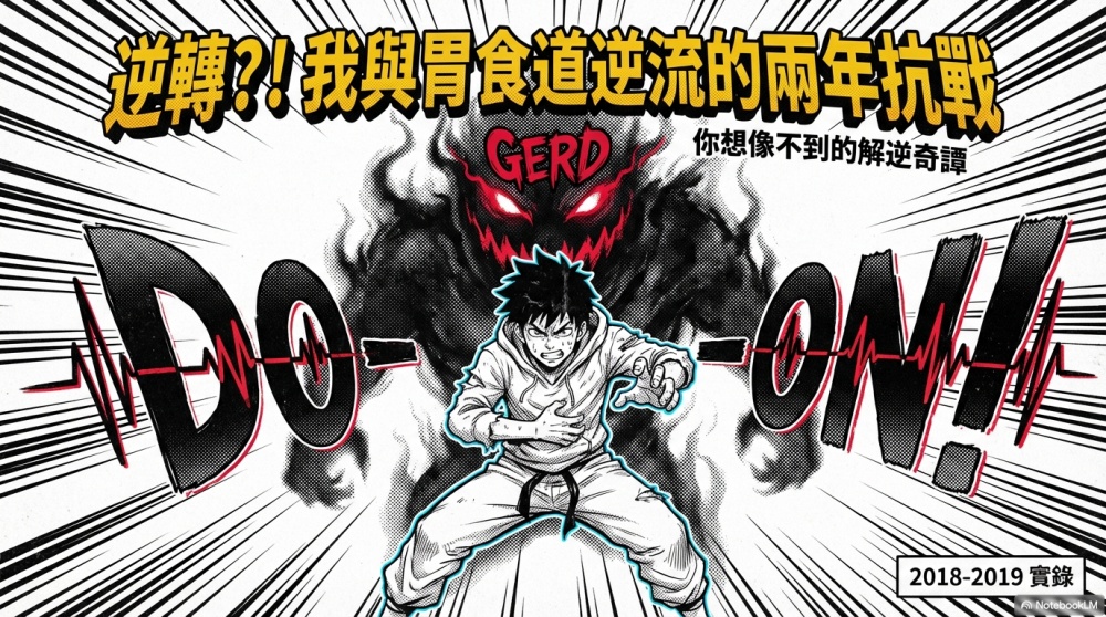 逆轉？！我與胃食道逆流抗戰的這兩年，解逆的方法你想像不到