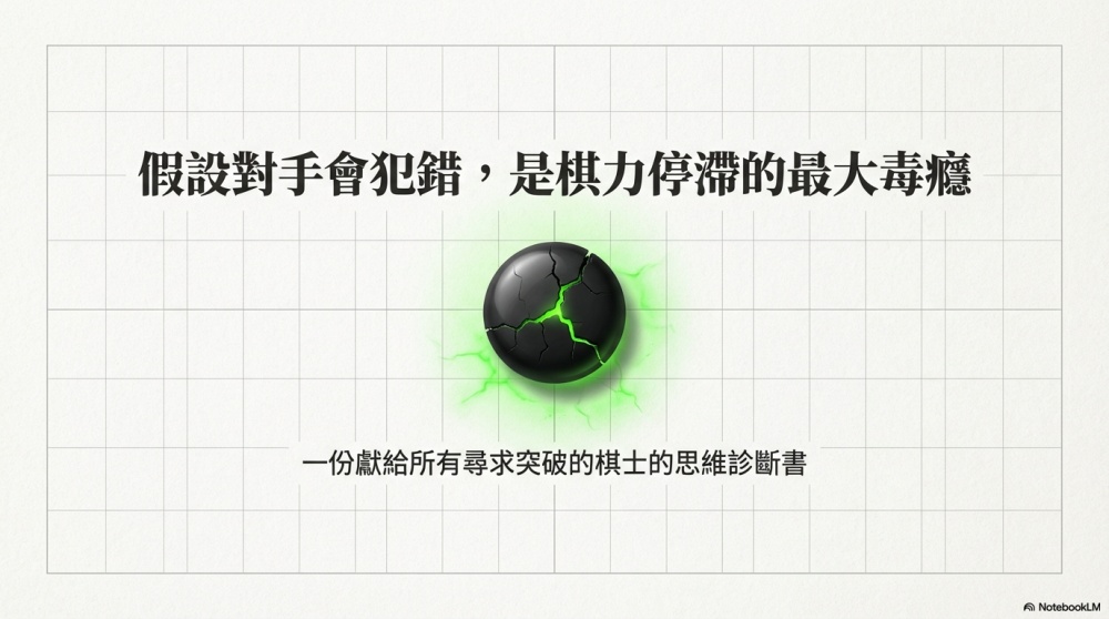 假設對手會犯錯，是棋力停滯的最大毒癮