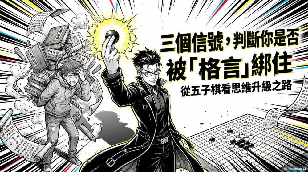 三個信號，判斷你是否被格言綁住