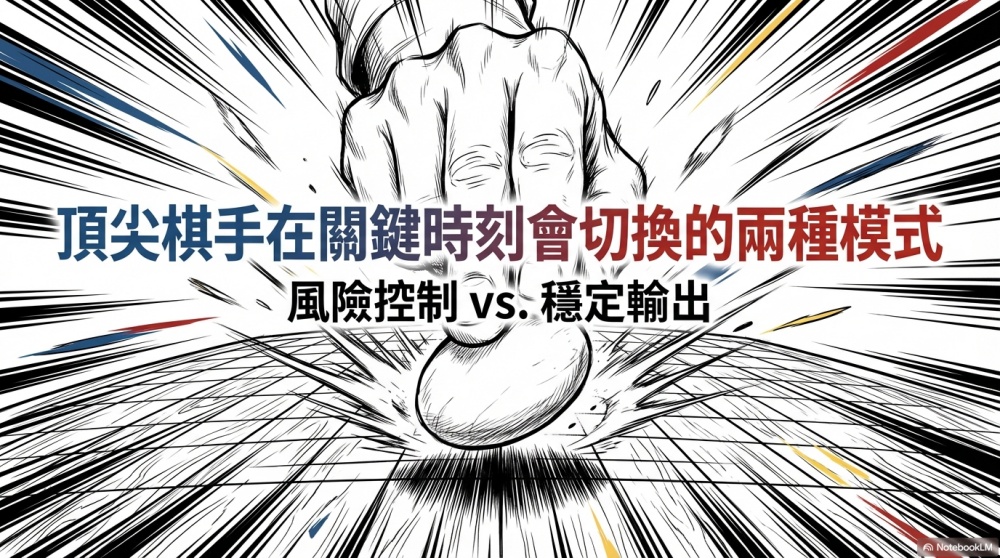 頂尖棋手在關鍵時刻會切換的兩種模式