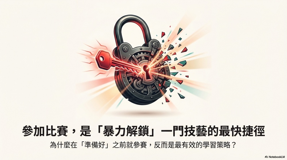 參加比賽，是「暴力解鎖」一門技藝的最快捷徑
