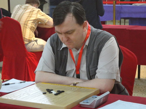 2012 Russian Checkers Championship Super League Champion Makarov Pavel.
