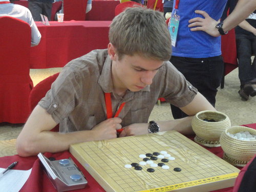 2012 Russian Checkers Championship top league bronze medalist Egor Serdyukov.