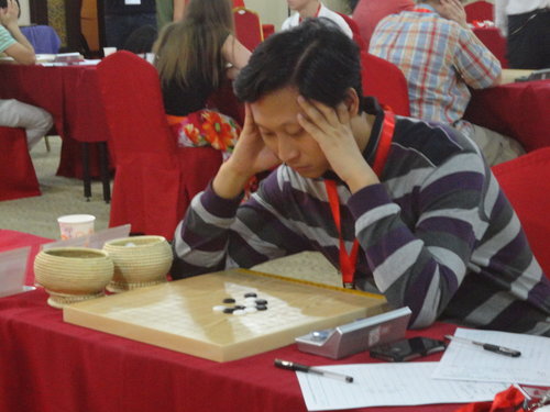 Famous Chinese chess player Chen Wei.
